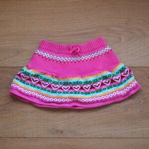 Baby Gap | 100% Cotton Fair Isle Knit Sweater Skirt